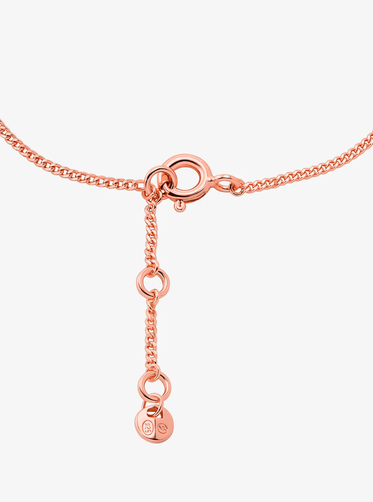 Michael Kors Armband van sterlingzilver met plating met edelmetaal en hartje ROS&Eacute;GOUD Hot