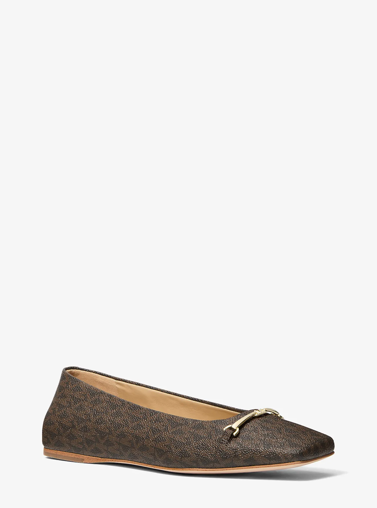 Michael Kors Ballerina Lena met kenmerkend logo BRUIN Discount