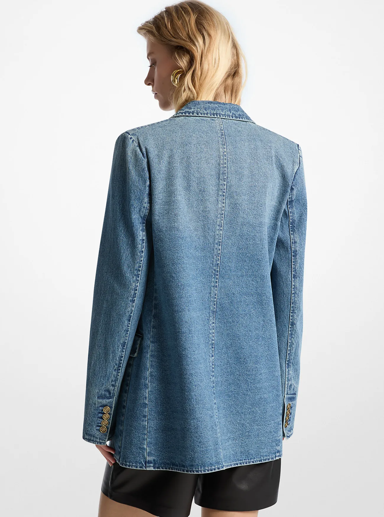 Michael Kors Blazer van denim UNIONMETWASSING Outlet