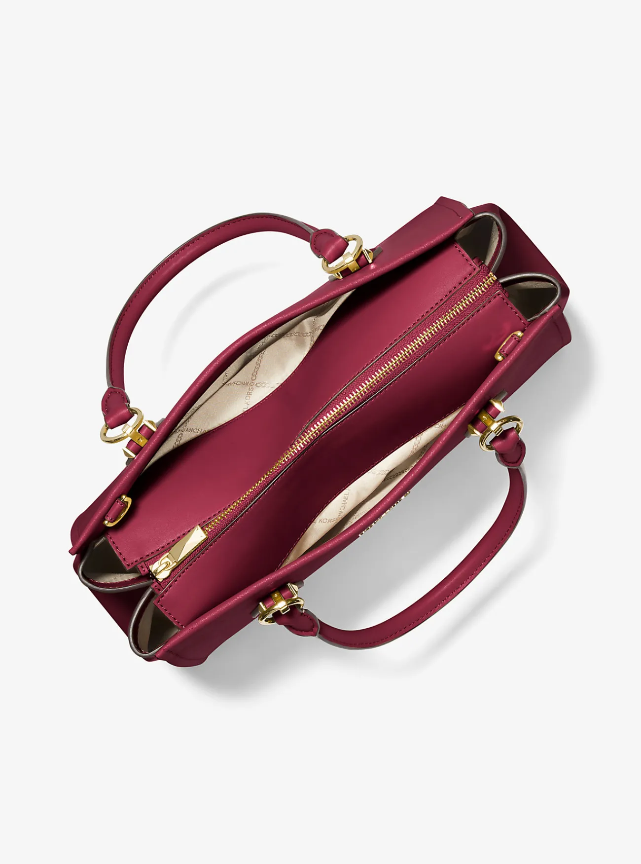 Michael Kors Boekentas Marilyn van saffianoleer, groot Fashion