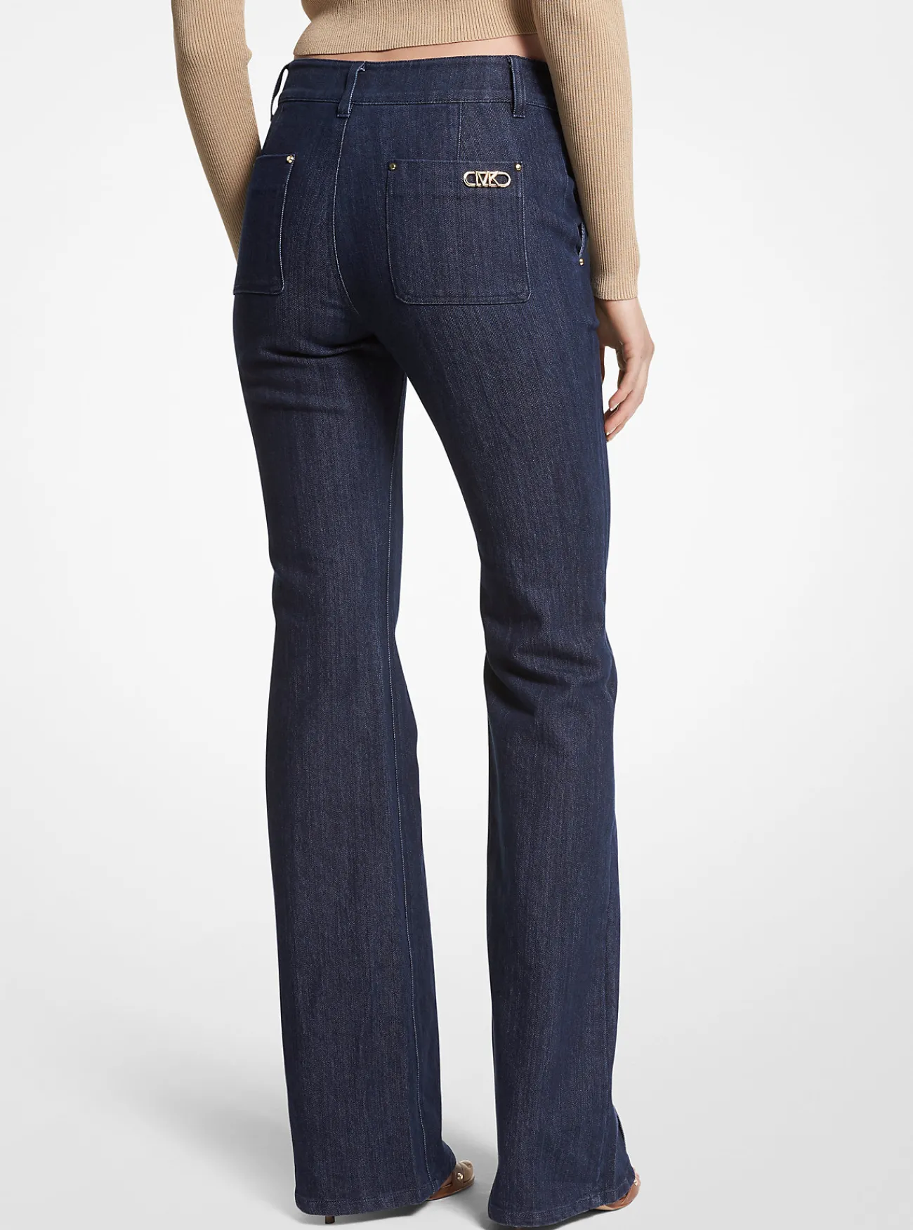Michael Kors Bootcut-jeans SPOELING Hot