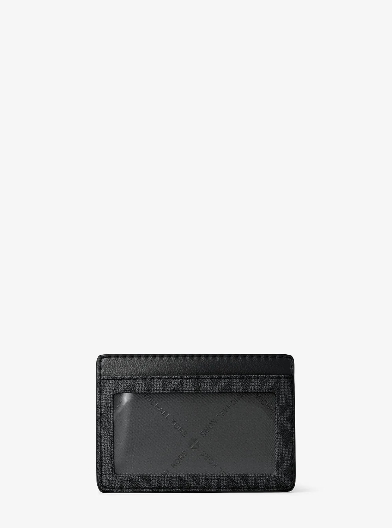Michael Kors Cadeauset met middelgroot tasje met logo en kaarthouder ZWART Best