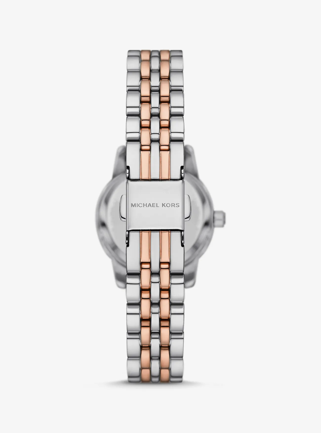 Michael Kors Cadeauset van armbanden met schuifsluiting en horloge Lexington, tweekleurig met siersteentjes ROSÉGOUD Online