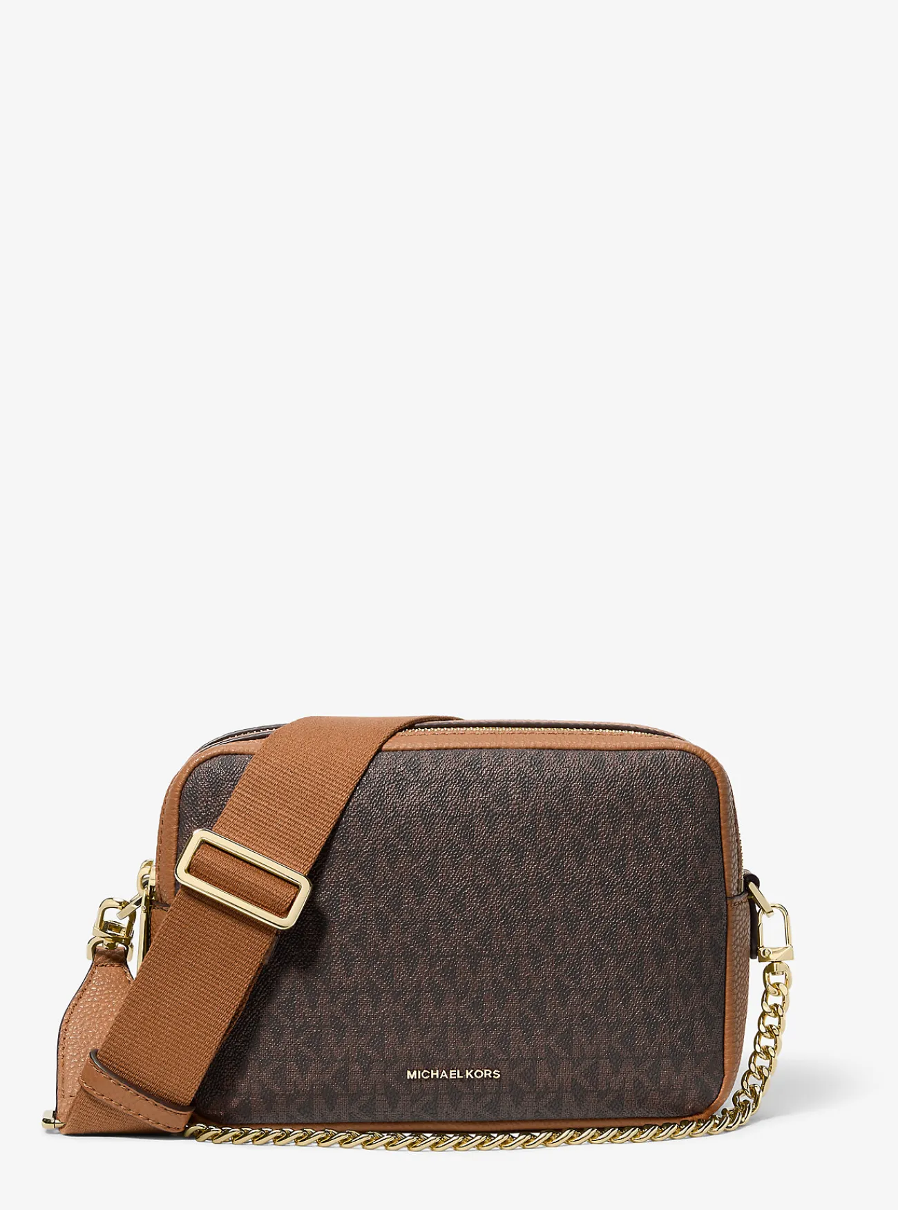 Michael Kors Cameracrossbodytas Bryant met kenmerkend logo, middelgroot Discount