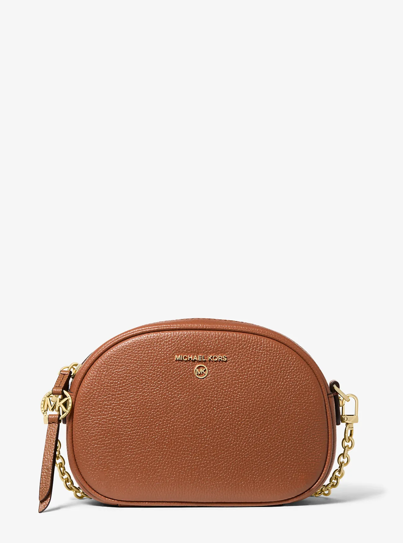 Michael Kors Cameratas Jet Set van getrommeld leer, aanpasbaar en klein LUGGAGE Best