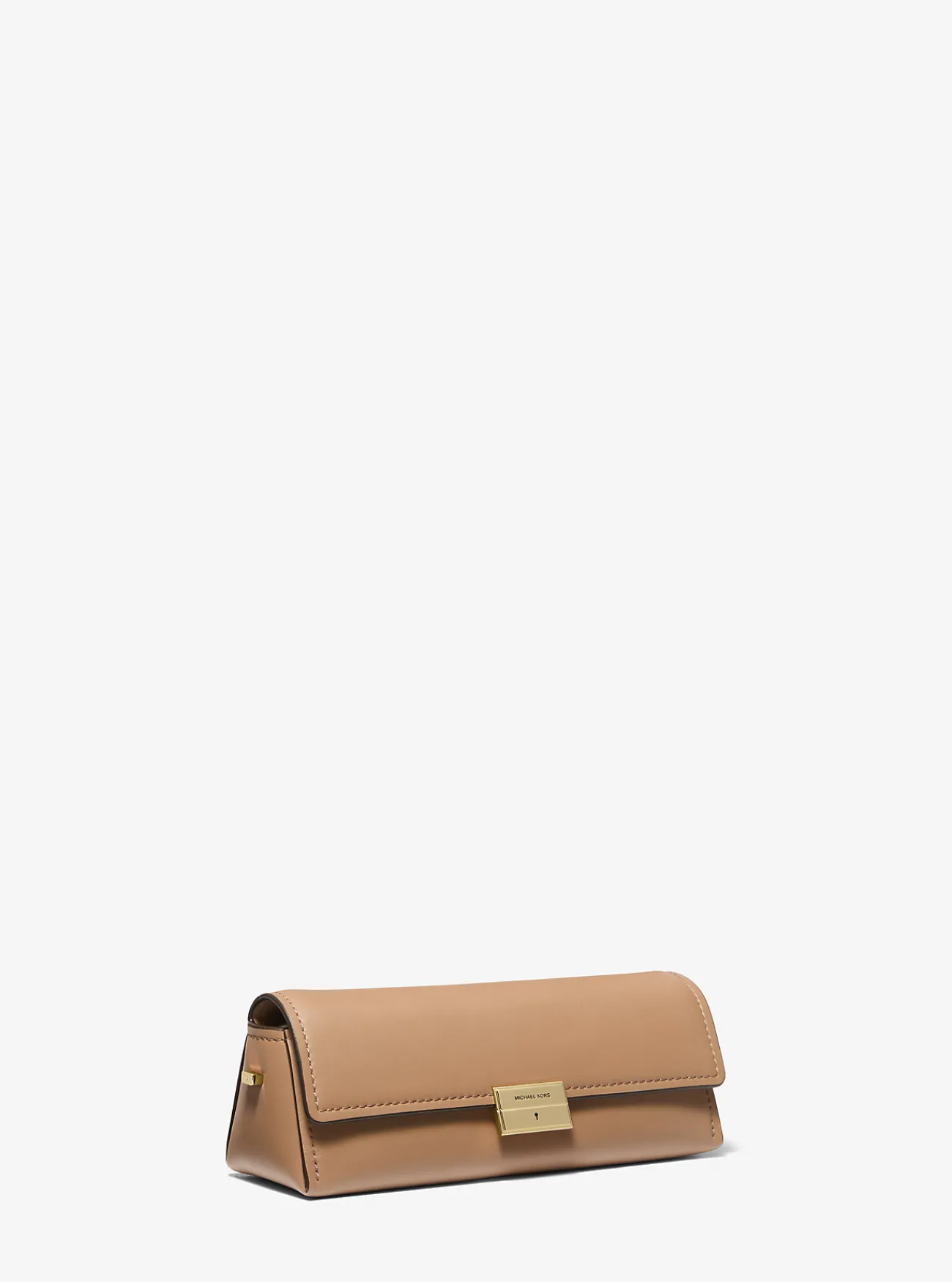 Michael Kors Clutch Ludlow van leer, aanpasbaar en klein KAF Outlet