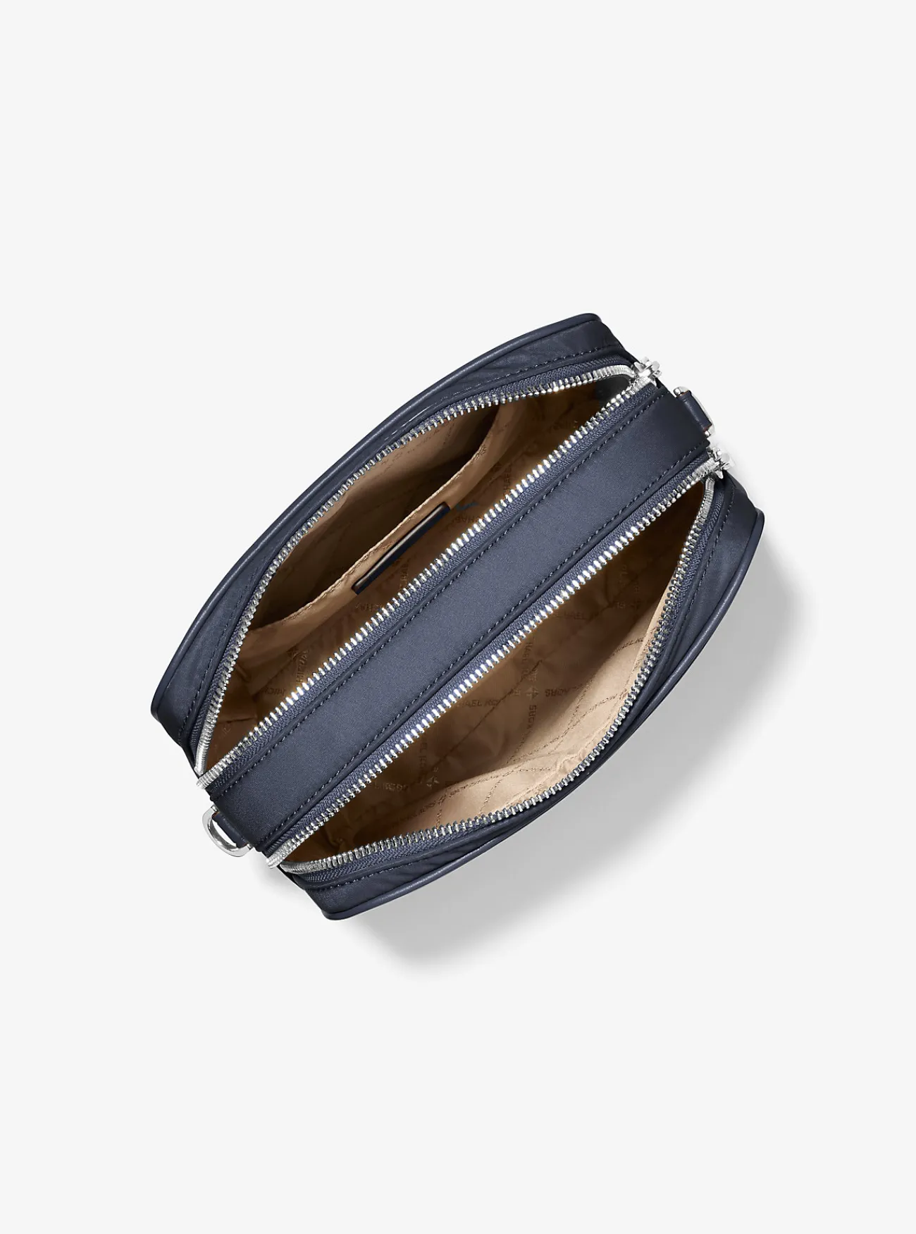 Michael Kors Crossbodytas Bryant van nylon, middelgroot MARINEBLAUW Clearance