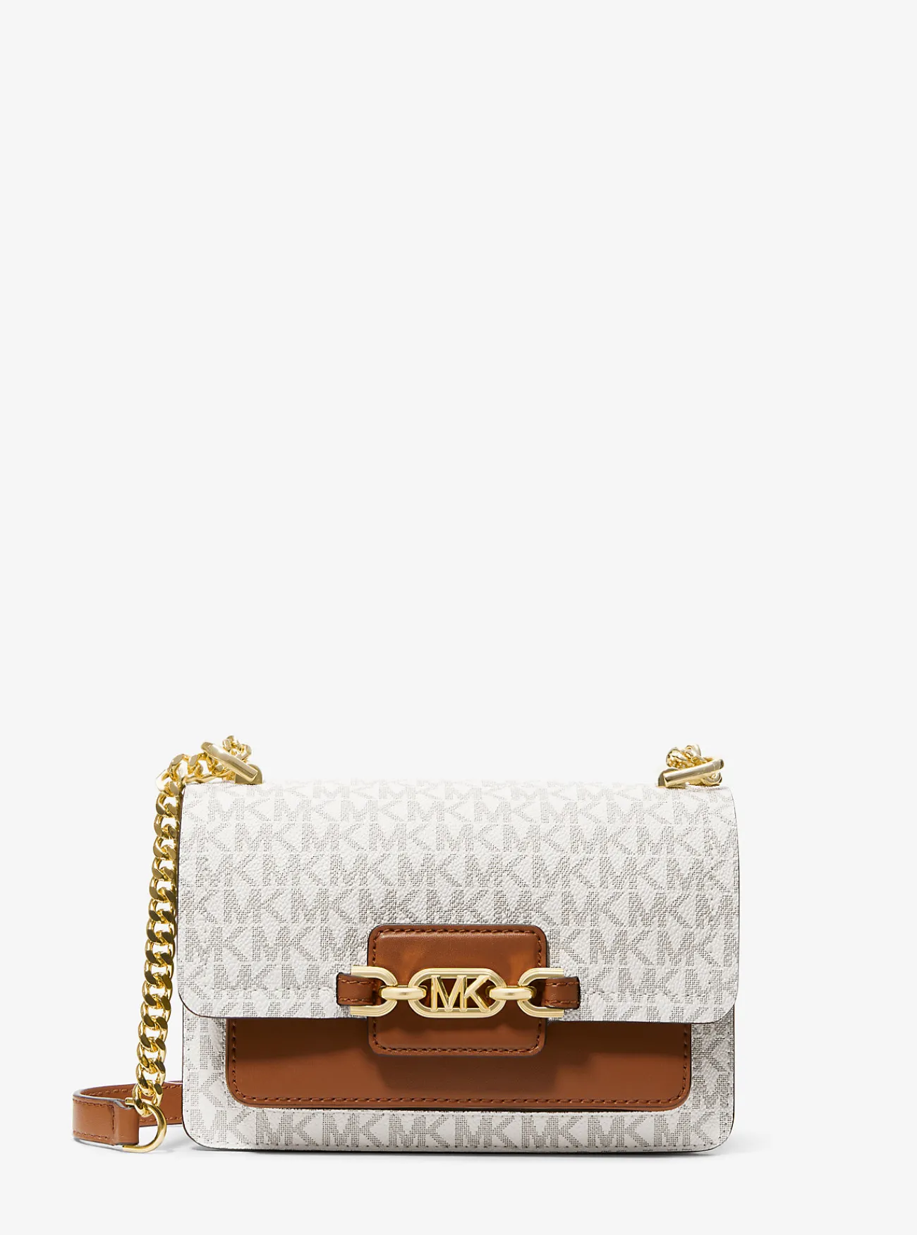 Michael Kors Crossbodytas Heather met logo, extra klein Online