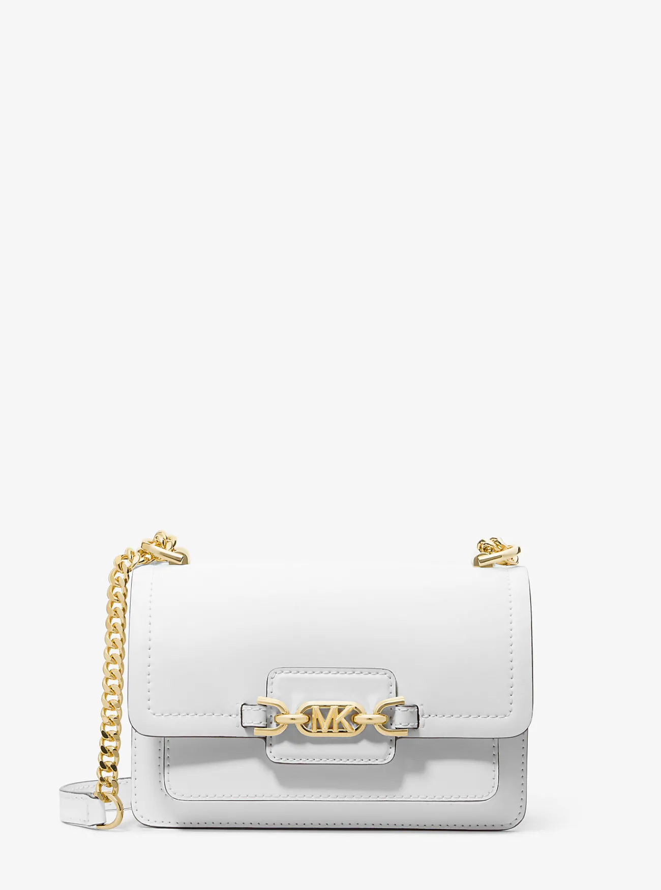 Michael Kors Crossbodytas Heather van leer, extra klein OPTISCHWIT Sale