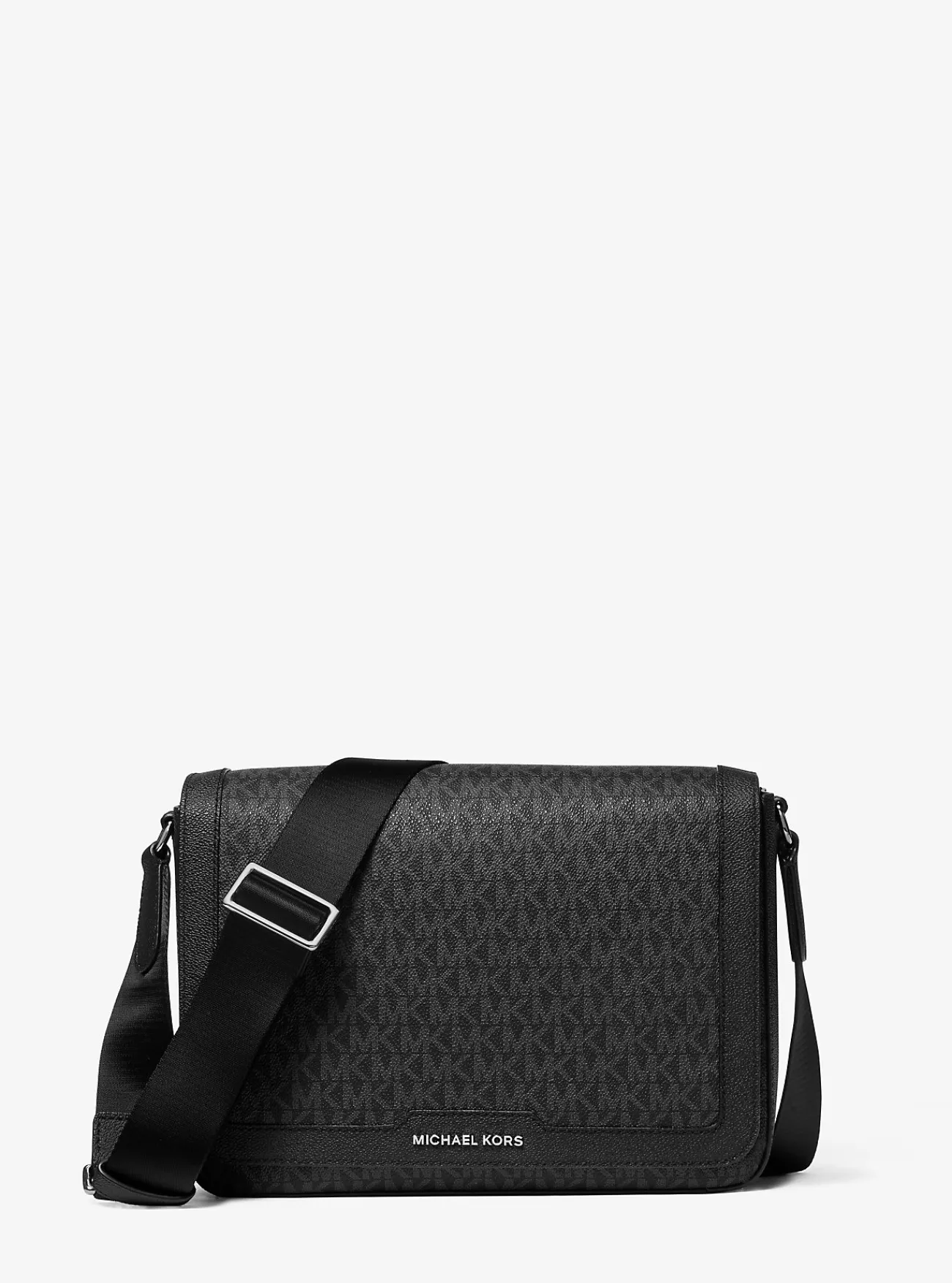 Michael Kors Crossbodytas Hudson met kenmerkend logo ZWART Fashion
