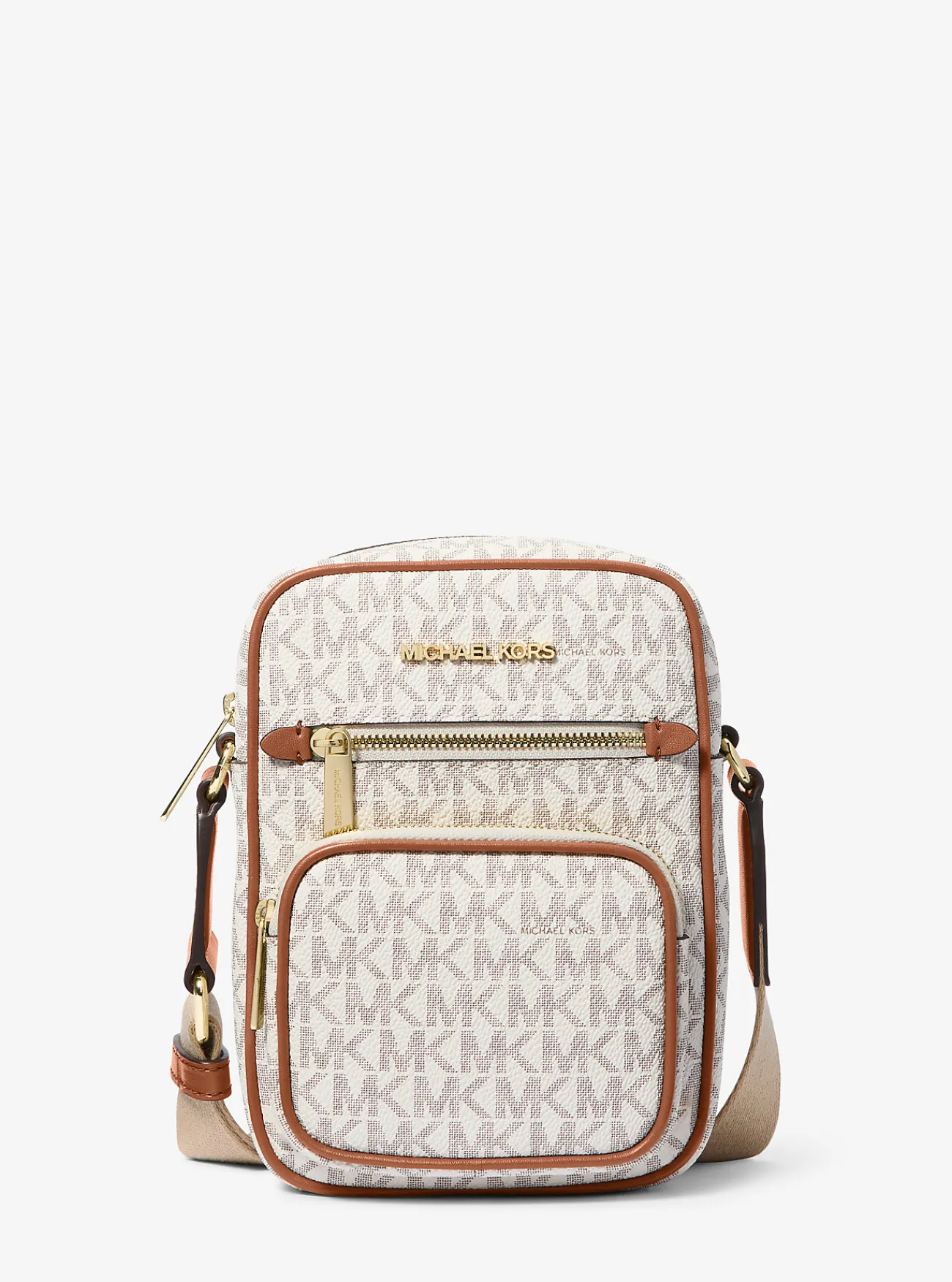 Michael Kors Crossbodytas Jet Set met kenmerkend logo, middelgroot VANILLE Hot