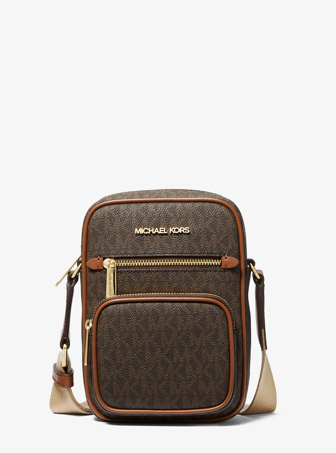 Michael Kors Crossbodytas Jet Set met kenmerkend logo, middelgroot BRUIN Hot