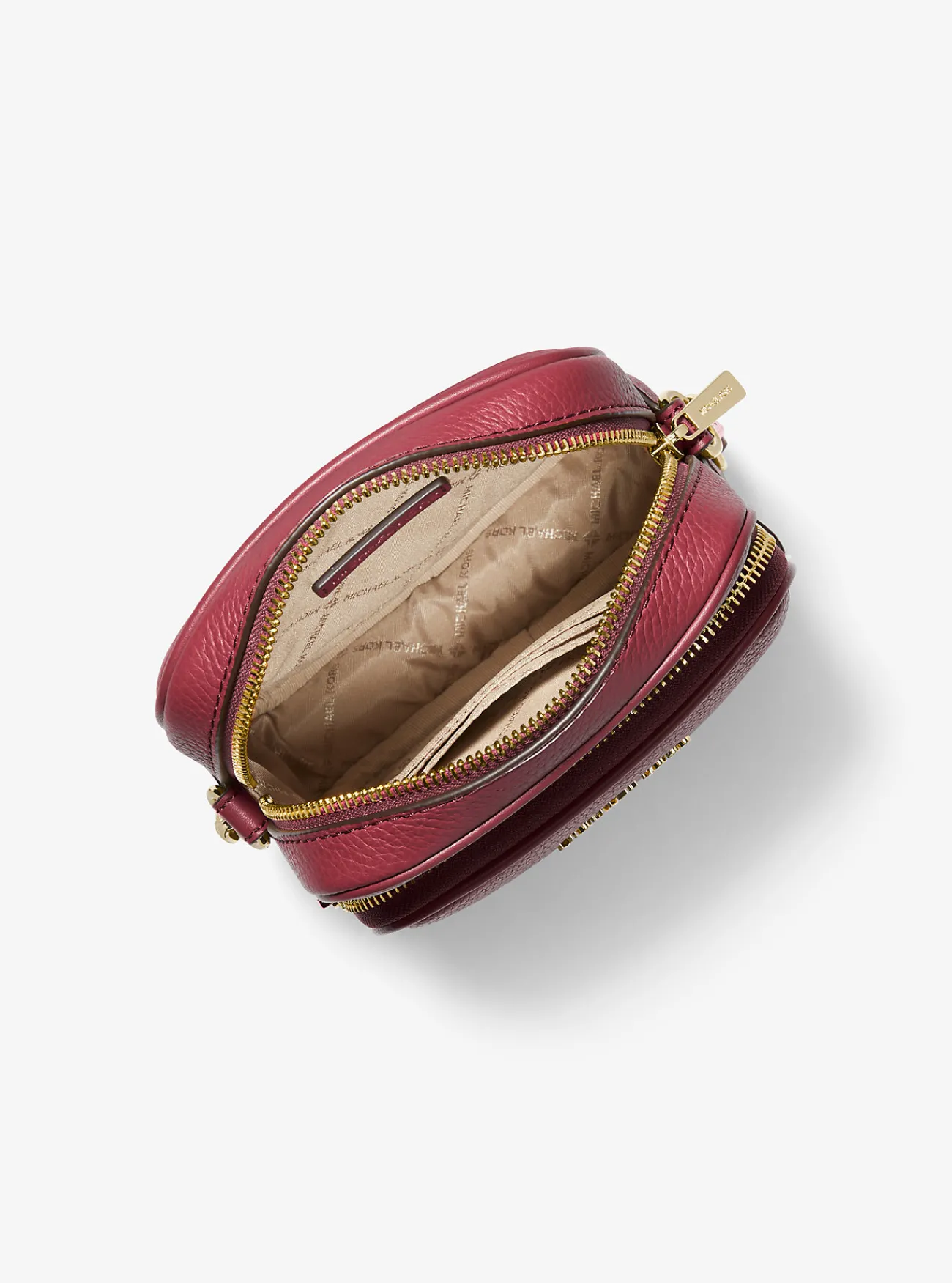 Michael Kors Crossbodytas Jet Set Travel van getrommeld leer, middelgroot Hot