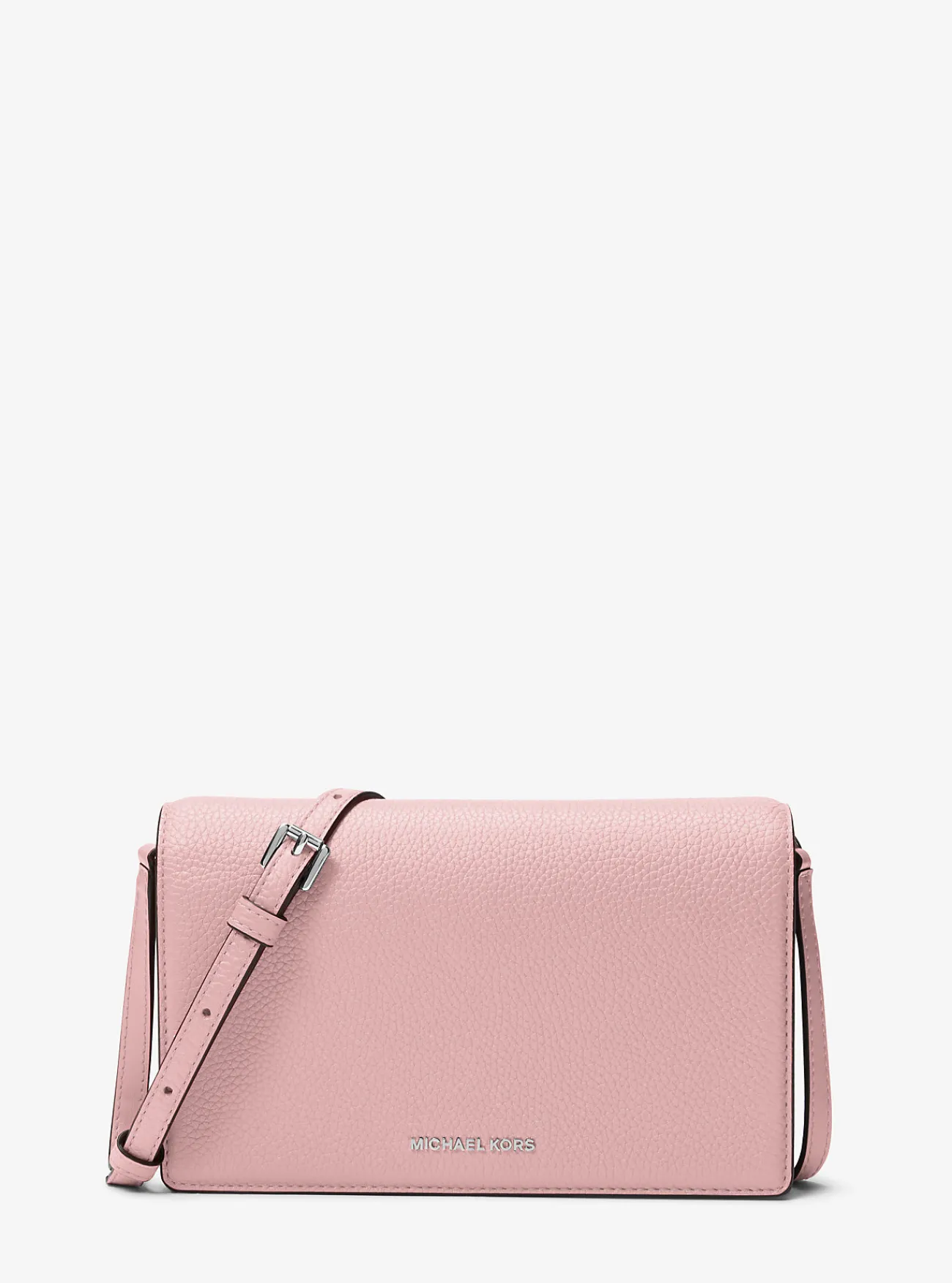 Michael Kors Crossbodytas Jet Set van getrommeld leer, middelgroot ZACHTROZE Best