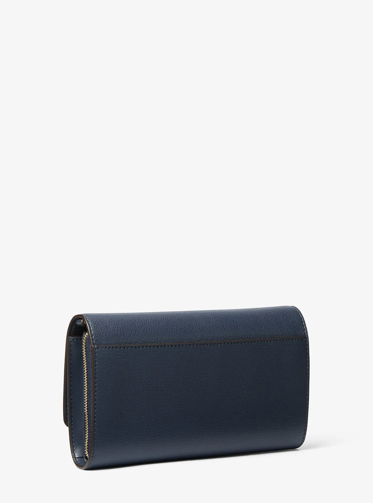 Michael Kors Crossbodytas Jet Set van leer, groot MARINEBLAUW Outlet