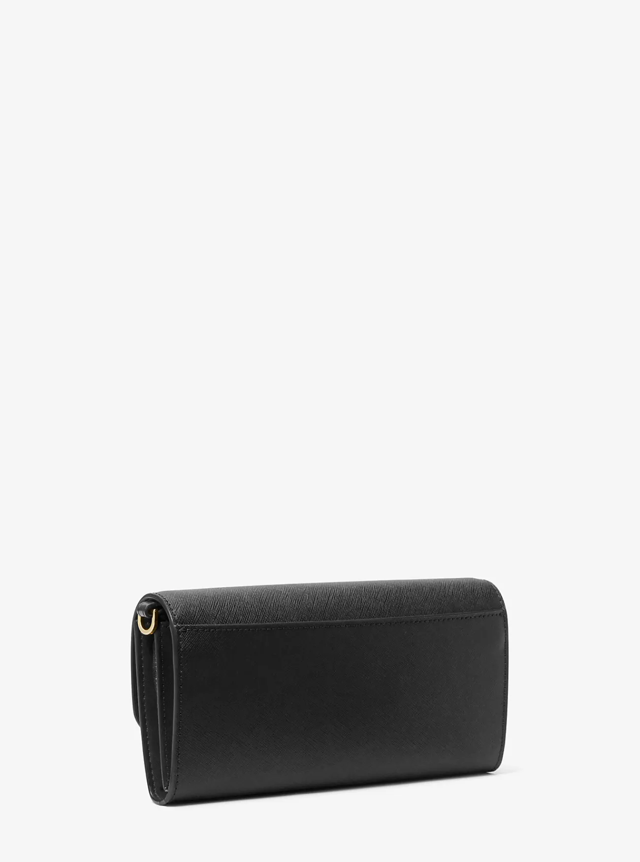 Michael Kors Crossbodytas Jet Set van saffianoleer, aanpasbaar en groot ZWART Discount