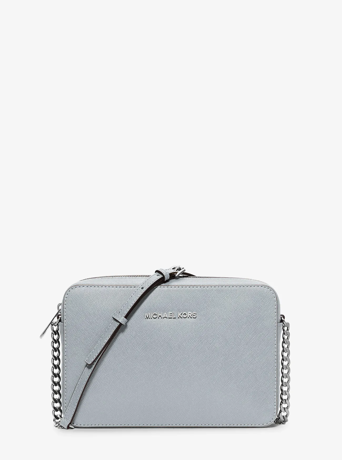 Michael Kors Crossbodytas Jet Set van saffianoleer, groot Hot