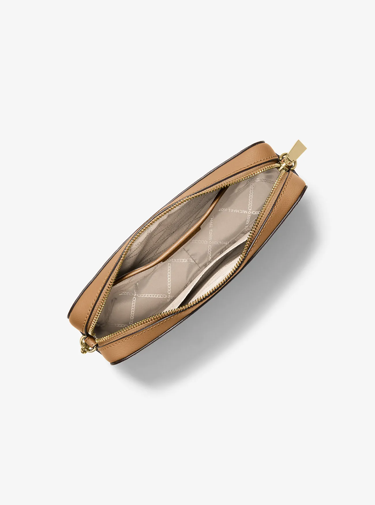 Michael Kors Crossbodytas Jet Set van saffianoleer, groot KAF Sale