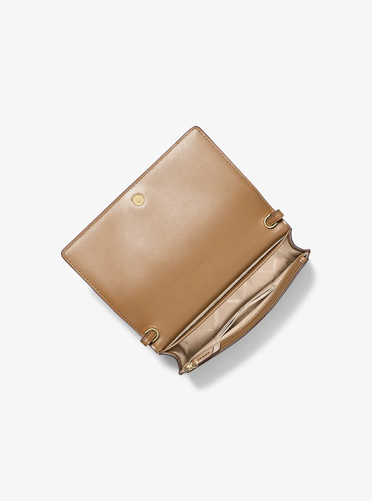 Michael Kors Crossbodytas Jet Set van getrommeld leer, middelgroot KAF Clearance