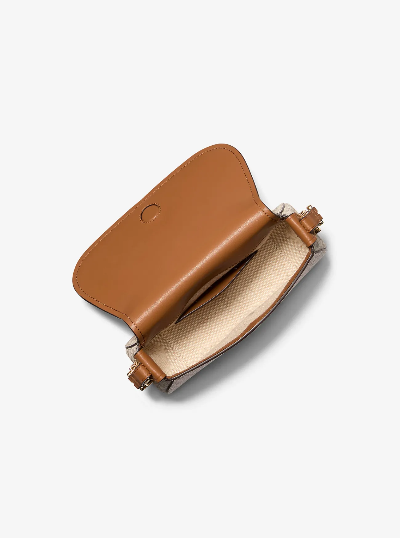 Michael Kors Crossbodytas Lydia met kenmerkend logo, klein Discount