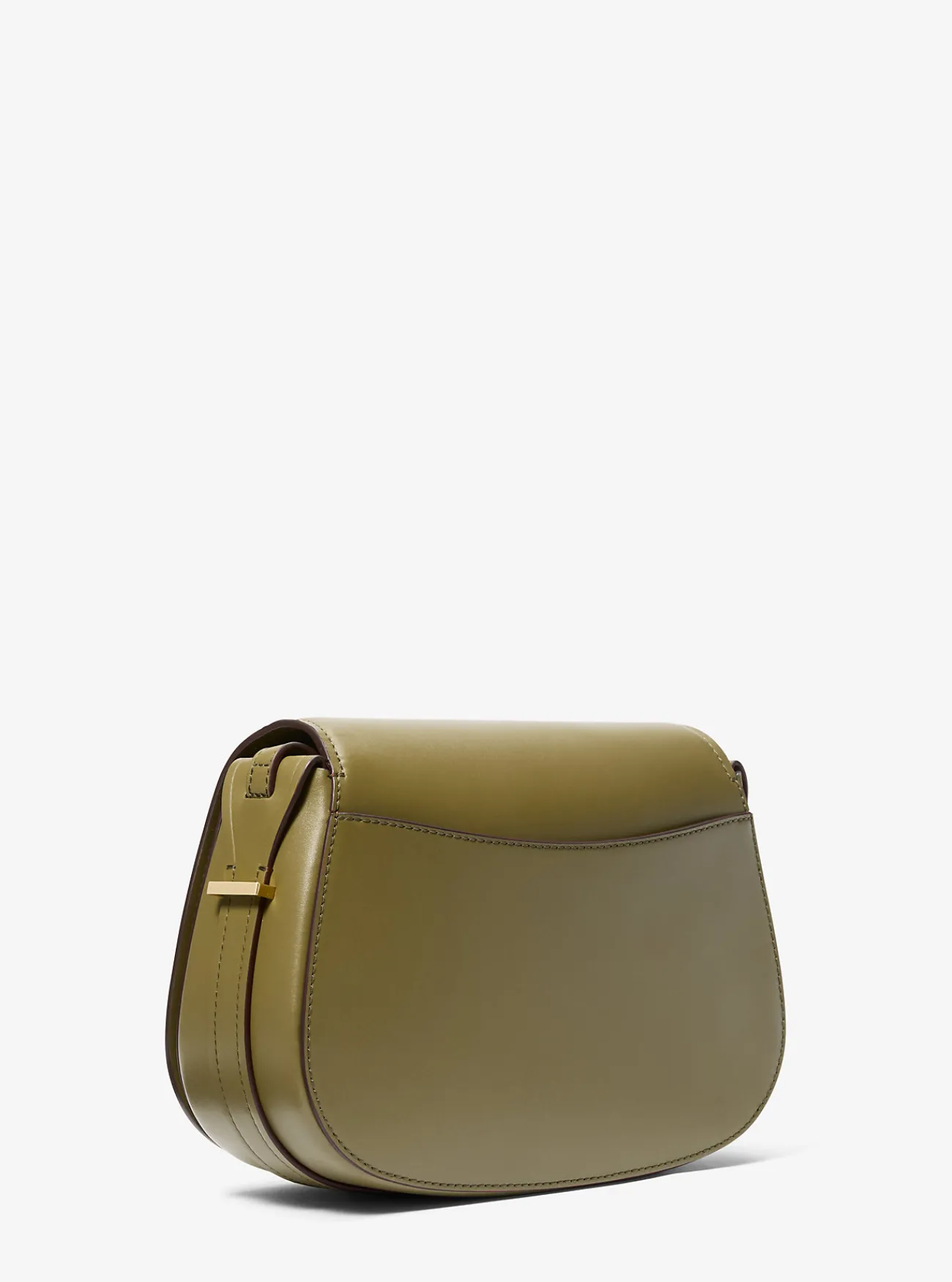 Michael Kors Crossbodytas Lydia van leer, middelgroot SAFARIGROEN Best
