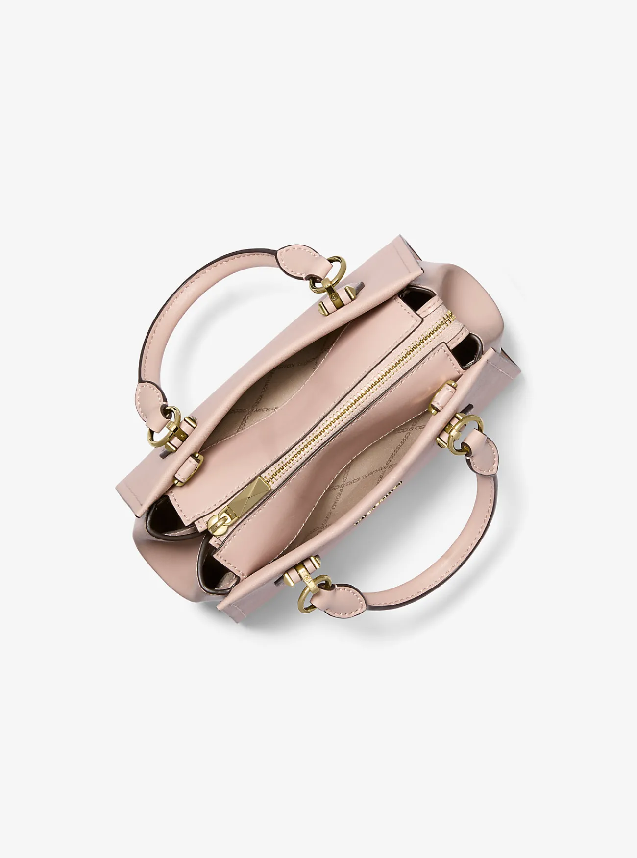 Michael Kors Crossbodytas Marilyn van saffianoleer, klein ZACHTROZE Best