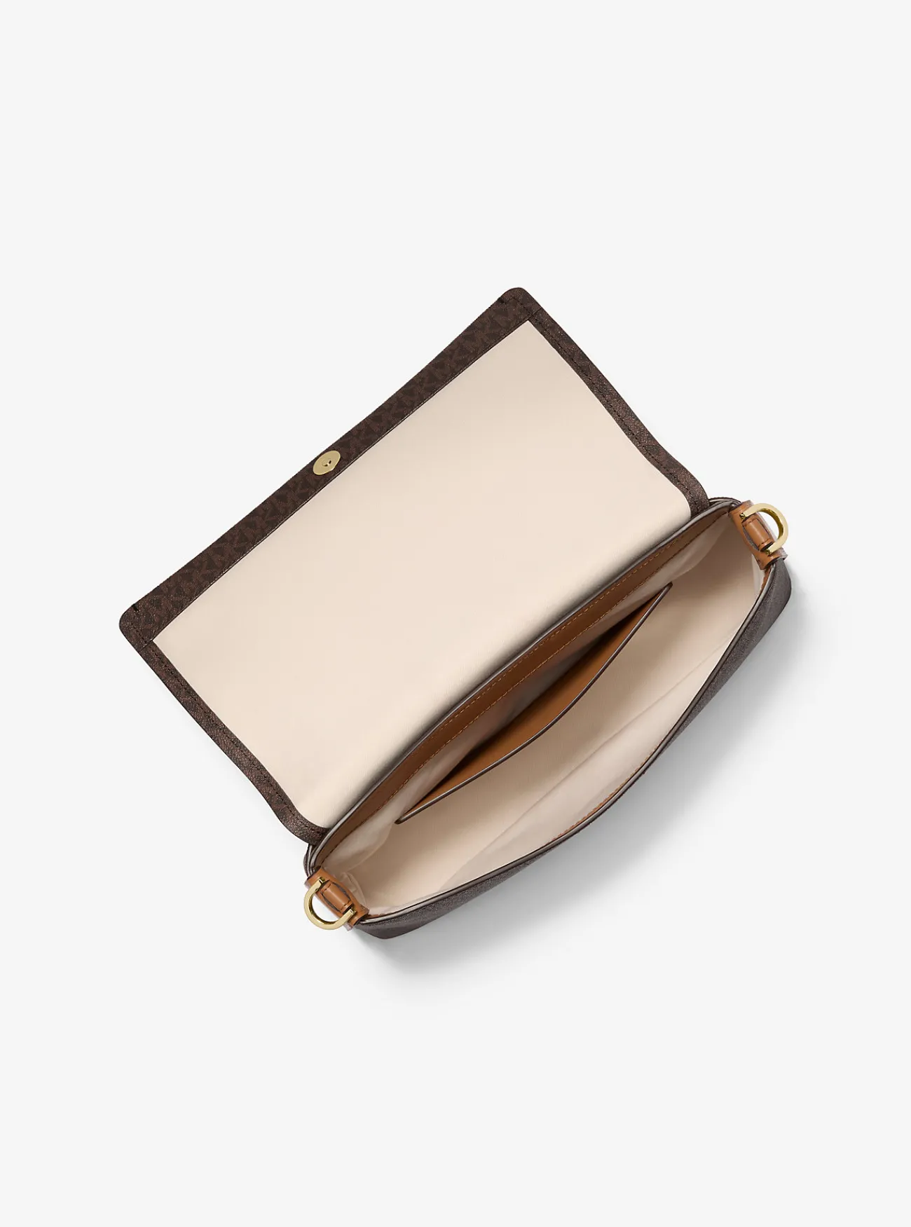 Michael Kors Crossbodytas Nessa met kenmerkend logo, groot Outlet