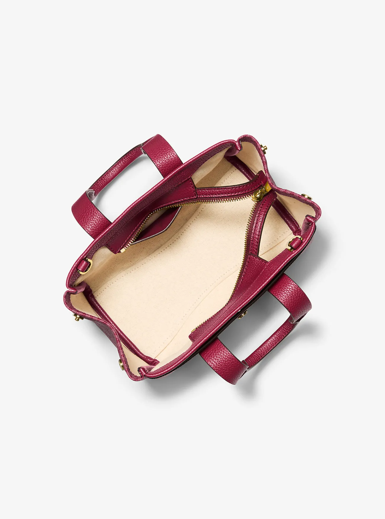 Michael Kors Crossbodytas Romee met kenmerkend logo, extra klein MOERBEI Sale