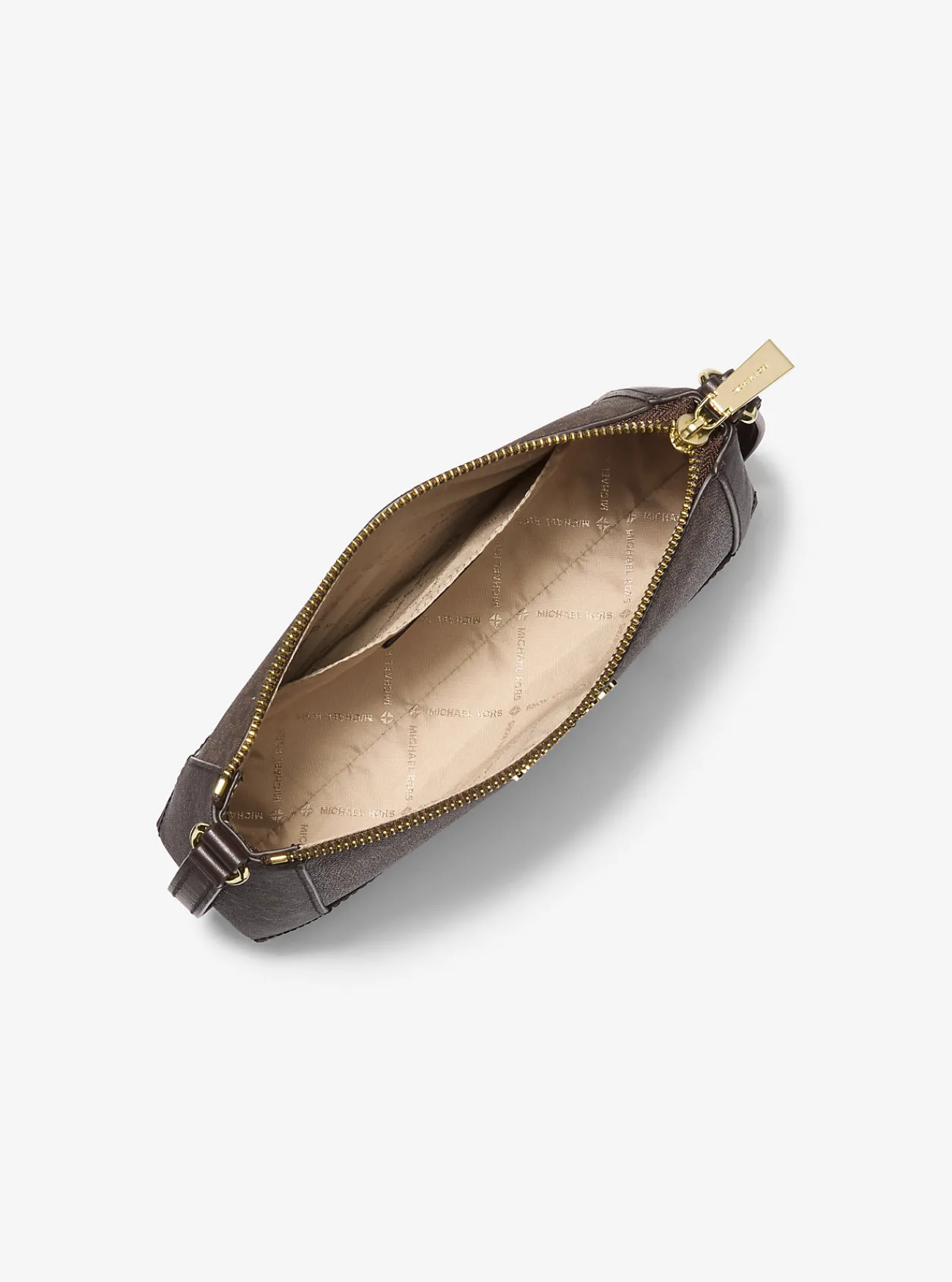 Michael Kors Crossbodytas Sallie met kenmerkend logo, middelgroot CHOCOLADE Best