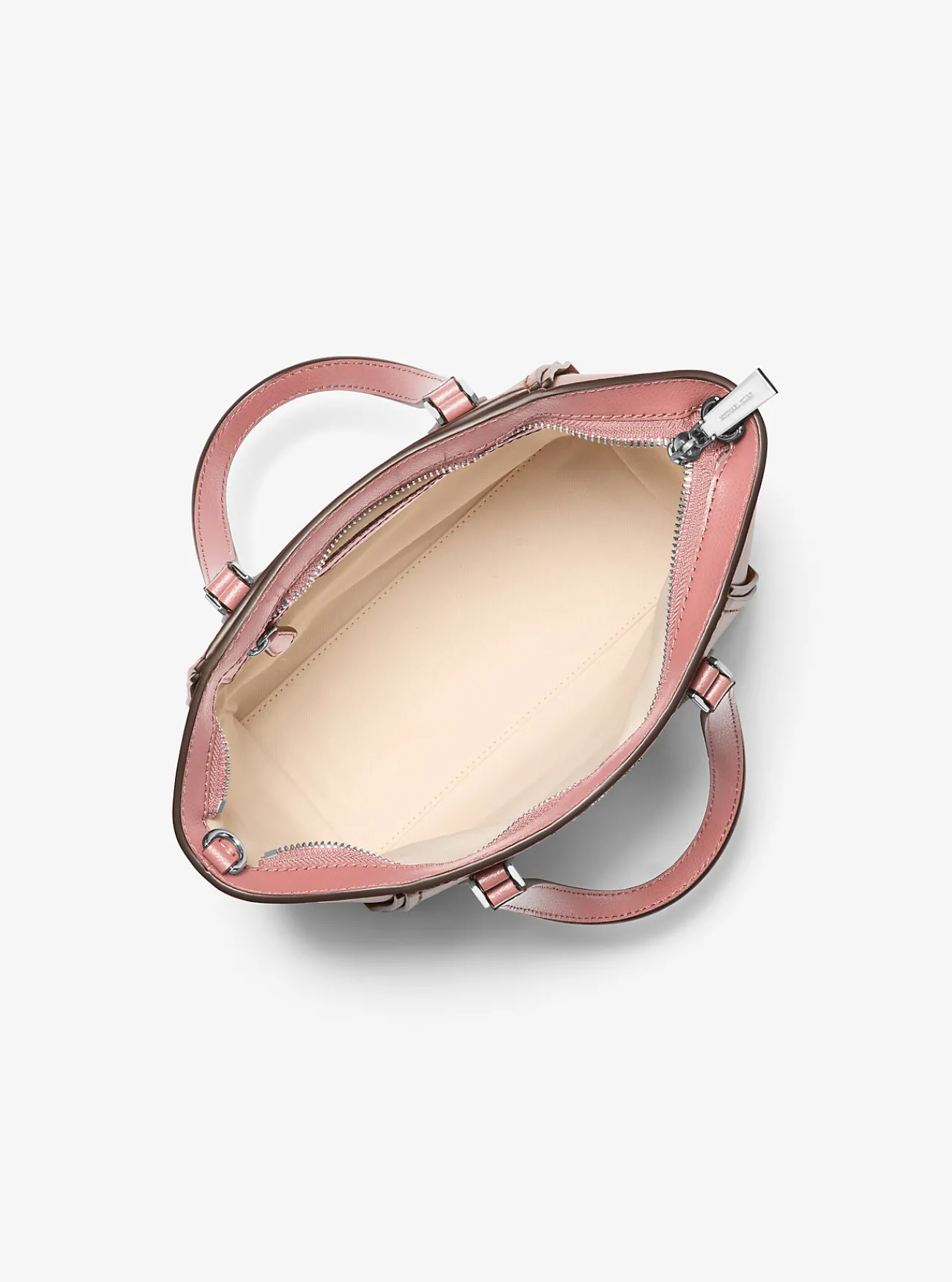 Michael Kors Crossbodytas Taryn van leer, aanpasbaar en klein Fashion