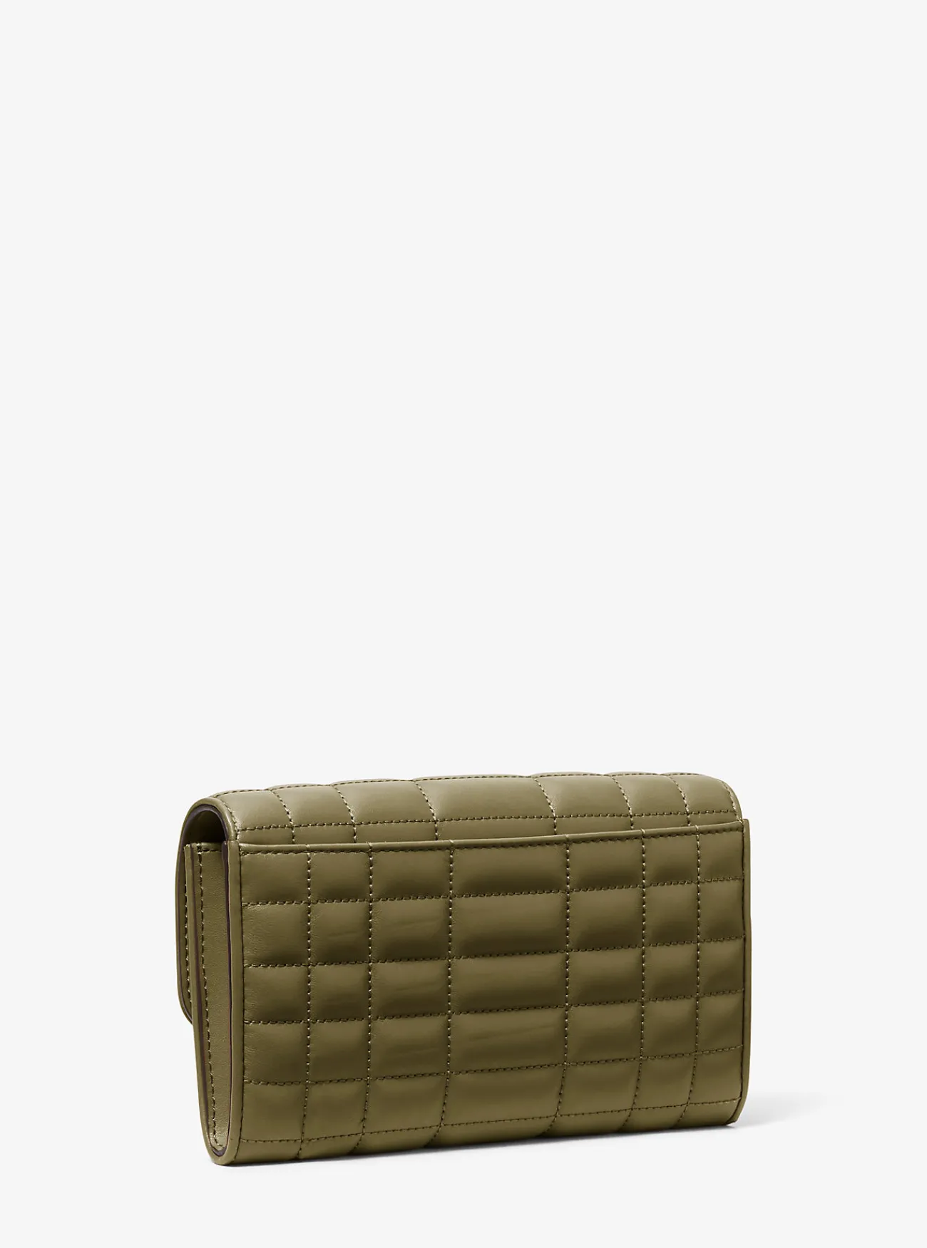 Michael Kors Crossbodytas Tribeca van leer SAFARIGROEN Hot