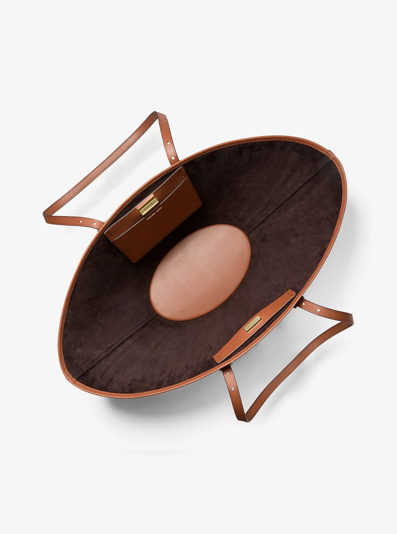 Michael Kors Draagtas Isa van leer, groot LUGGAGE Hot