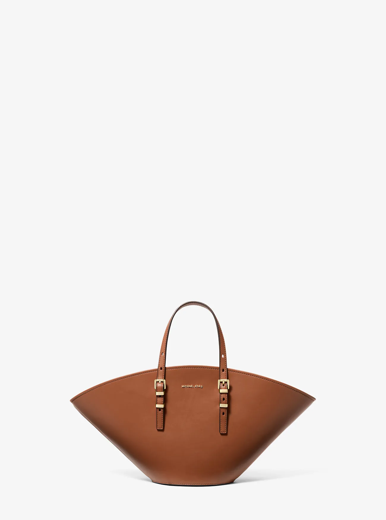Michael Kors Draagtas Isa van leer, klein LUGGAGE Outlet