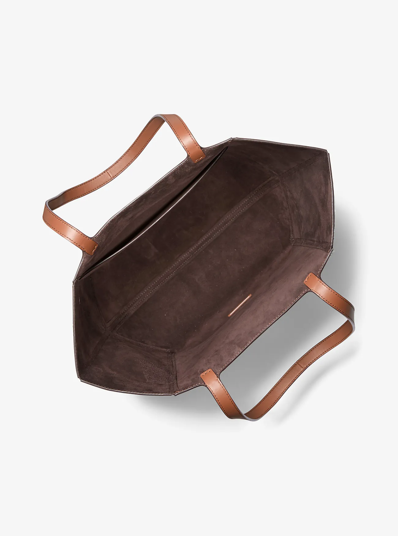 Michael Kors Draagtas Jordi van leer, groot LUGGAGE New