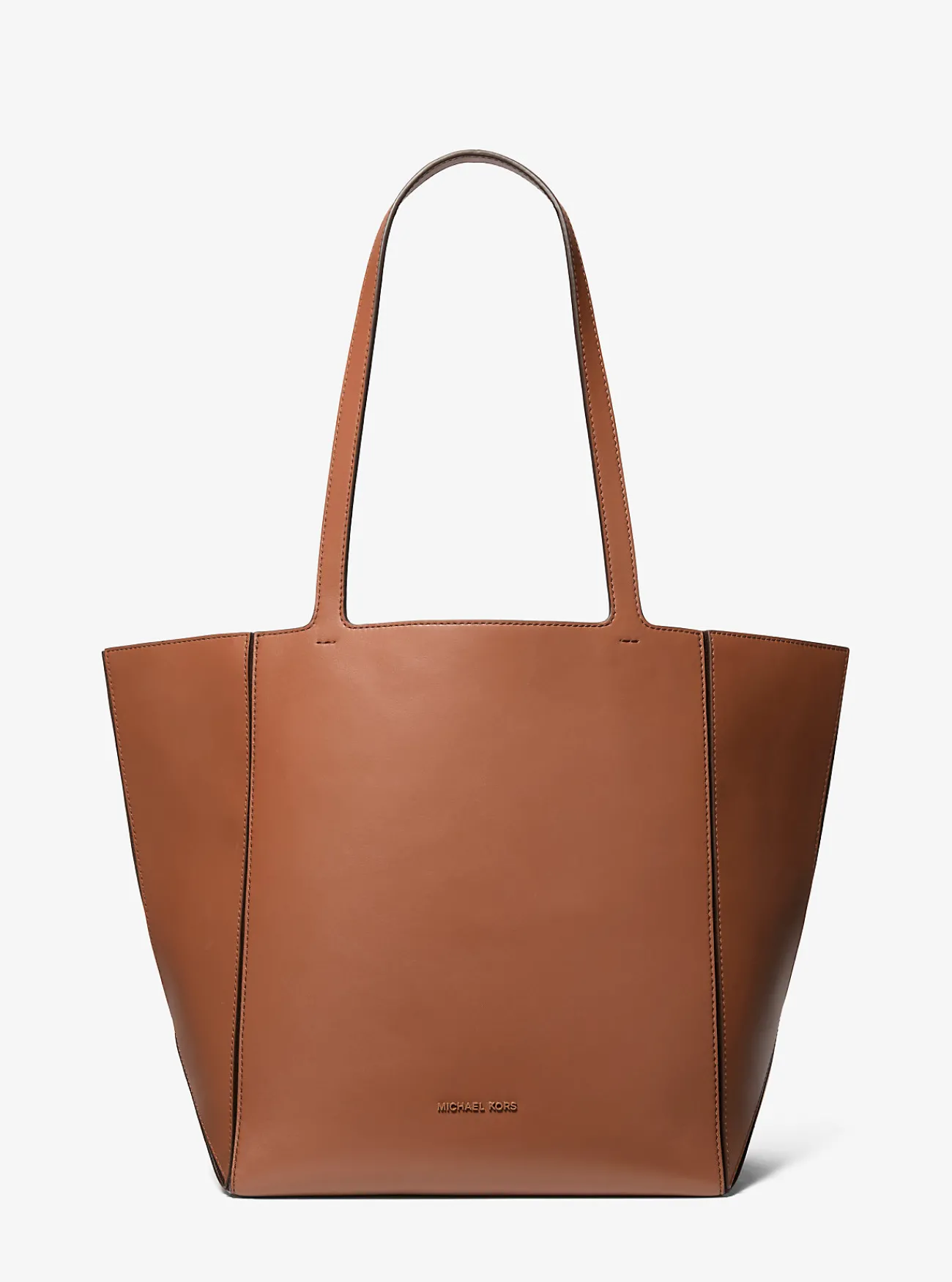 Michael Kors Draagtas Jordi van leer, groot LUGGAGE New