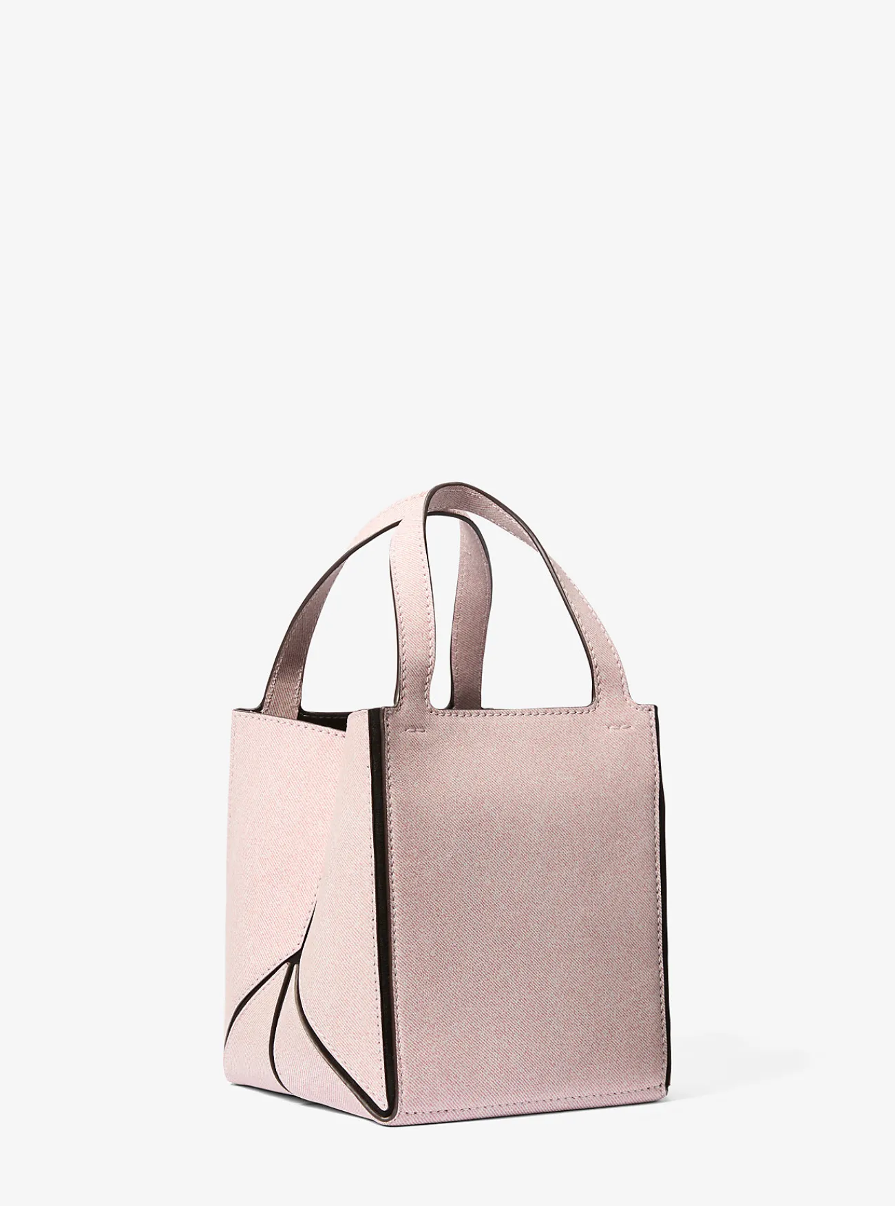 Michael Kors Draagtas Jordi van leer met denimprint, klein, Nieuw Maanjaar ROZENWATER Best
