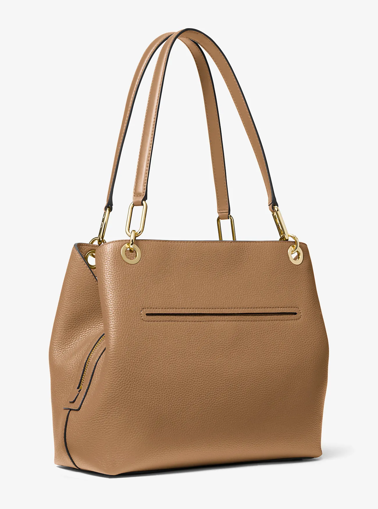 Michael Kors Draagtas Kensington van getrommeld leer, groot KAF New