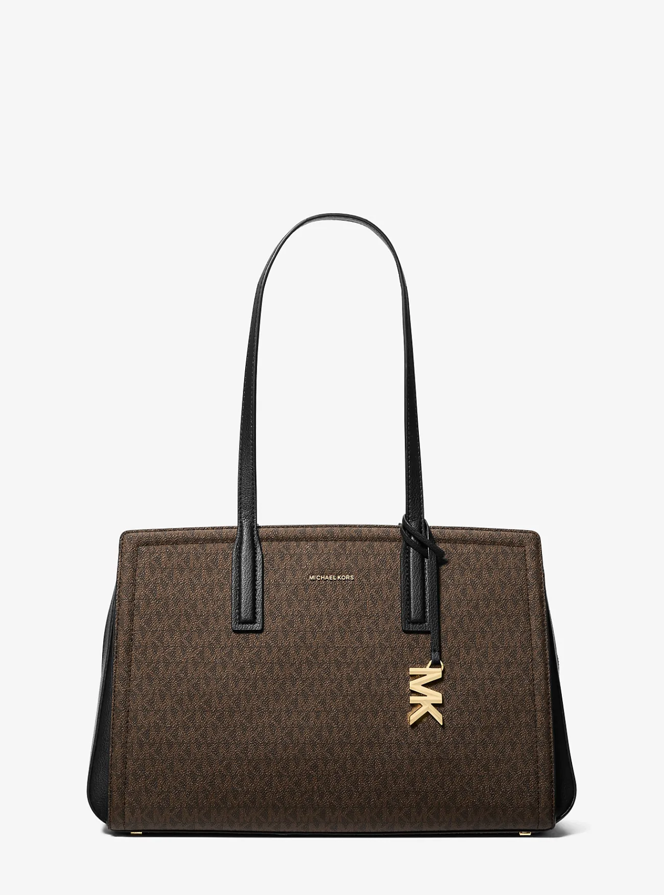 Michael Kors Draagtas Laila met kenmerkend logo, middelgroot New