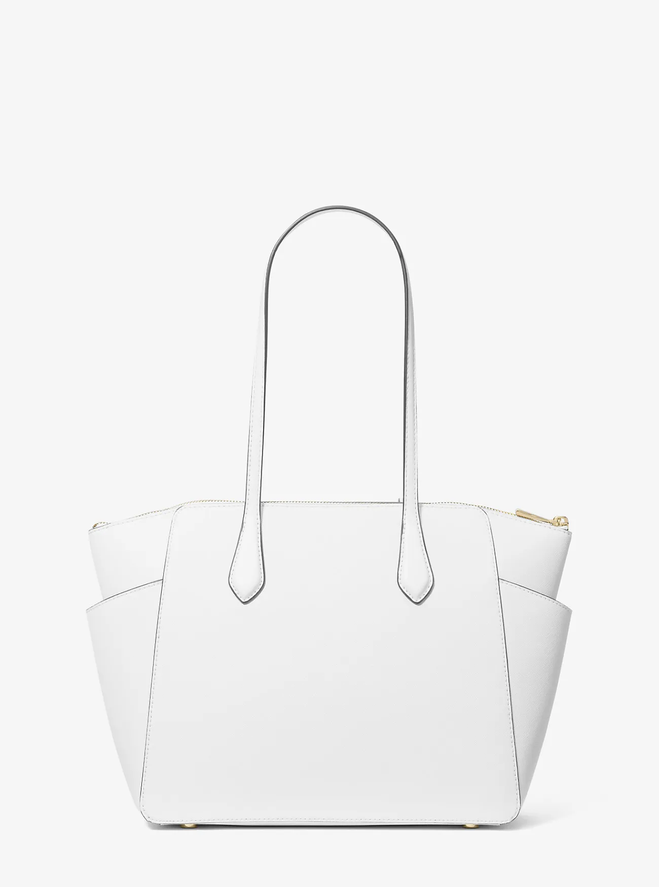 Michael Kors Draagtas Marilyn van saffianoleer, middelgroot OPTISCHWIT Hot