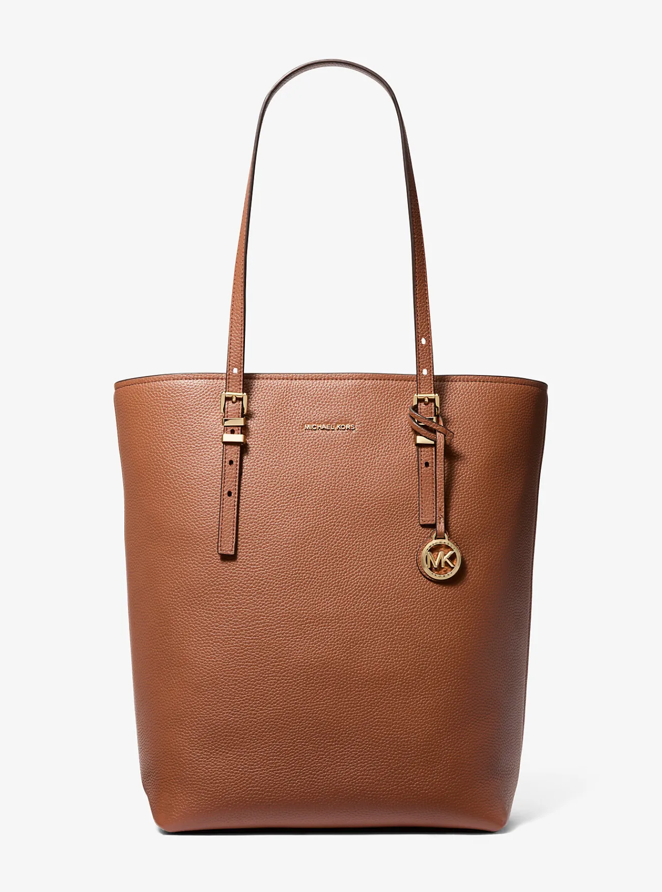 Michael Kors Draagtas Quinn van getrommeld leer, groot LUGGAGE Best