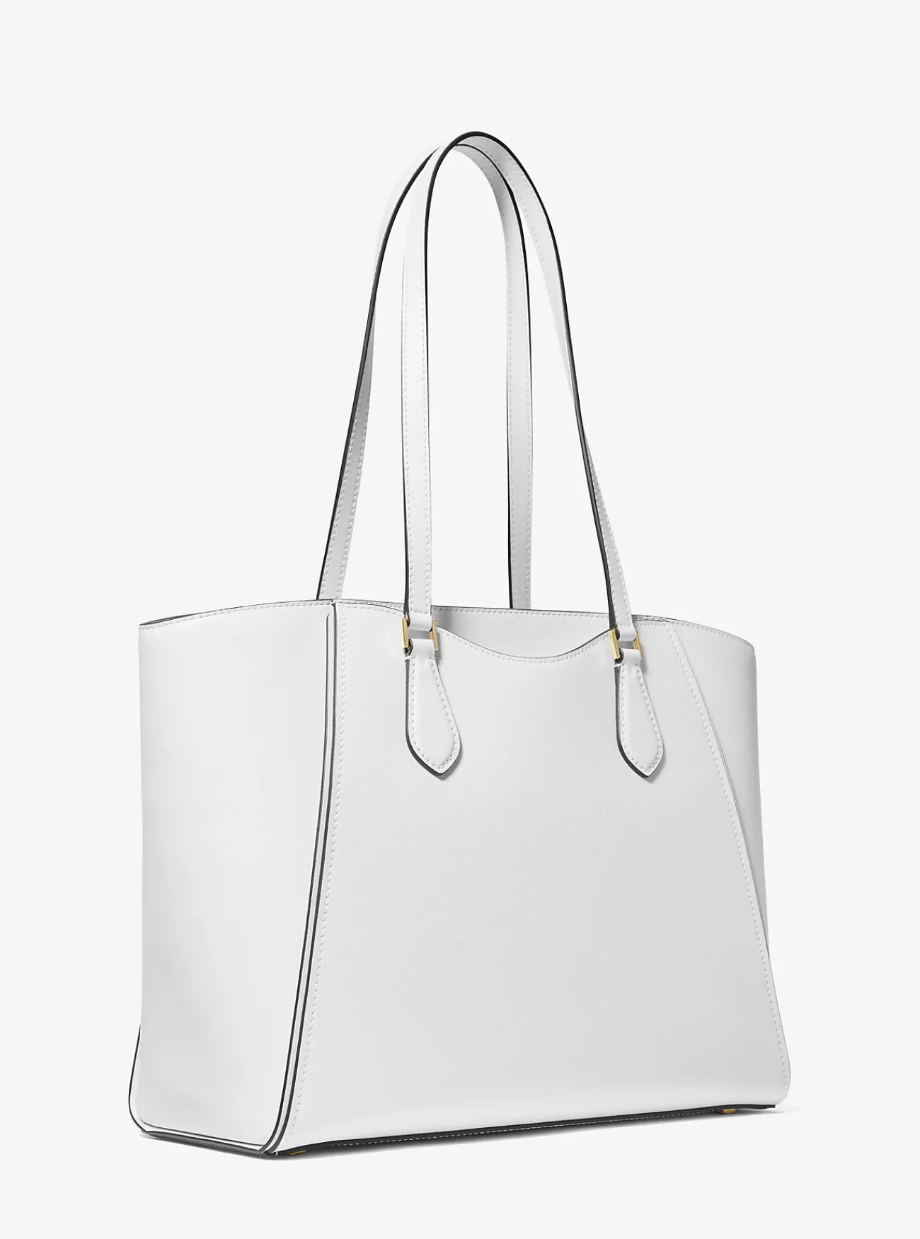 Michael Kors Draagtas Taryn van leer, groot OPTISCHWIT Clearance