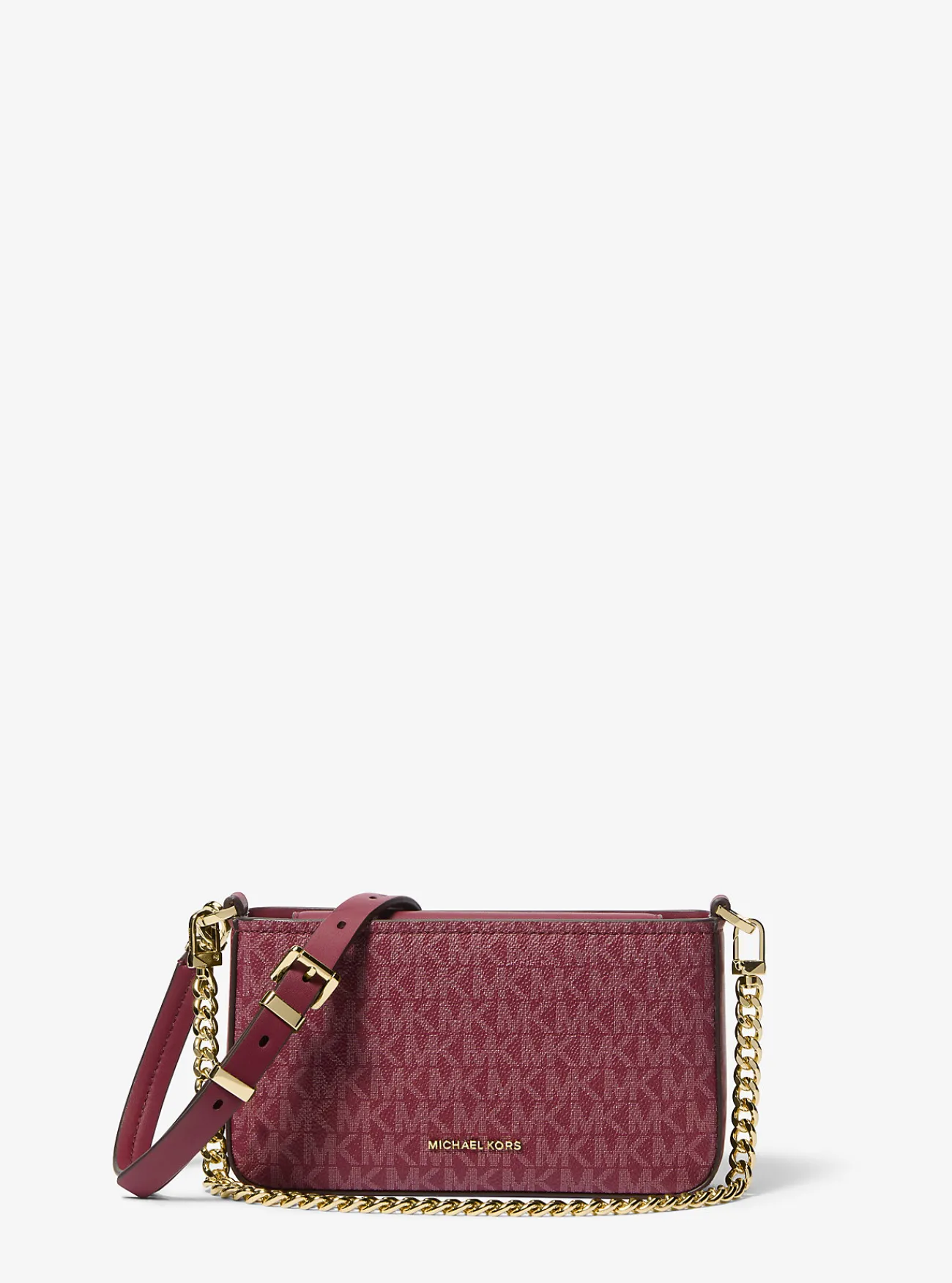 Michael Kors Enveloptas Bryant met kenmerkend logo, aanpasbaar en klein MOERBEI Best
