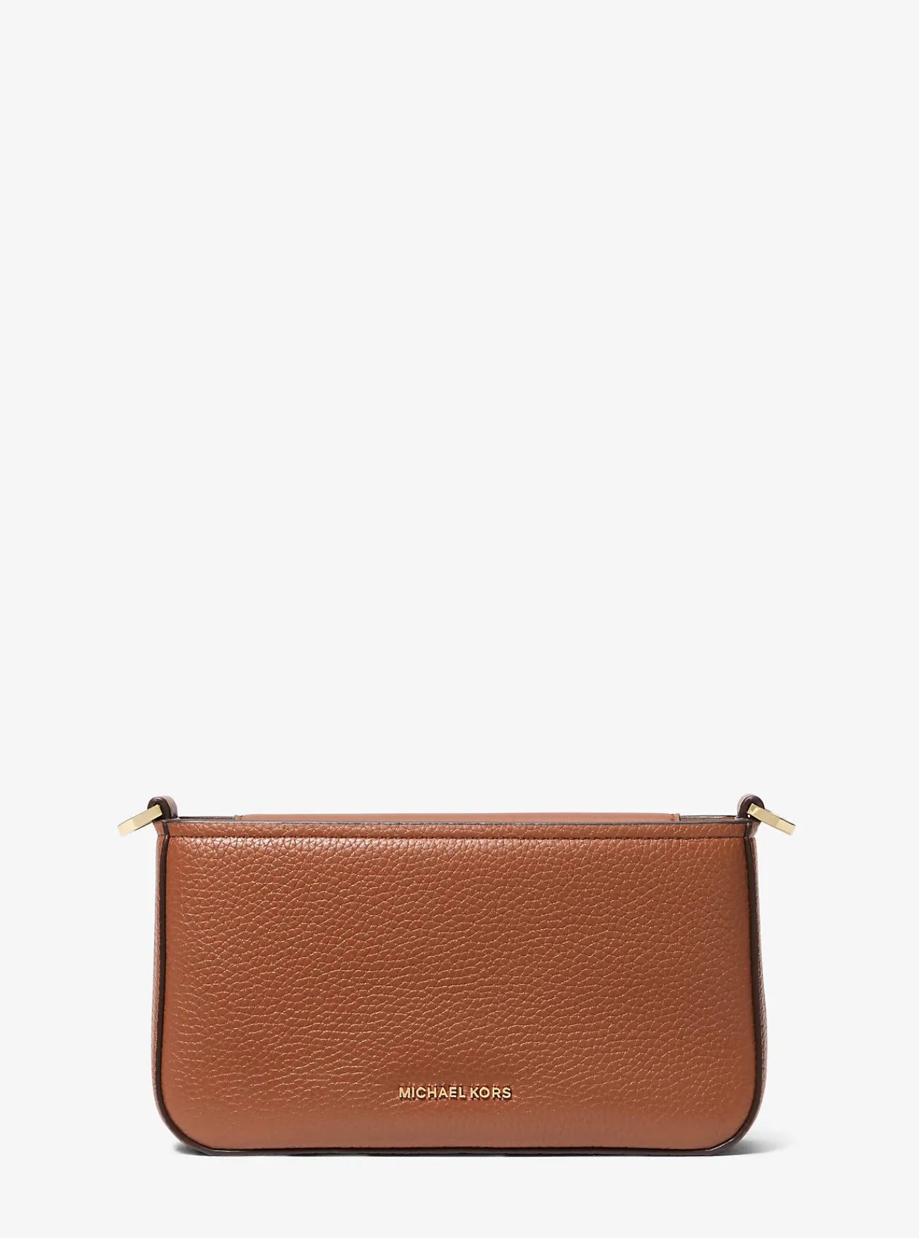 Michael Kors Enveloptas Bryant van getrommeld leer, aanpasbaar en klein LUGGAGE Fashion
