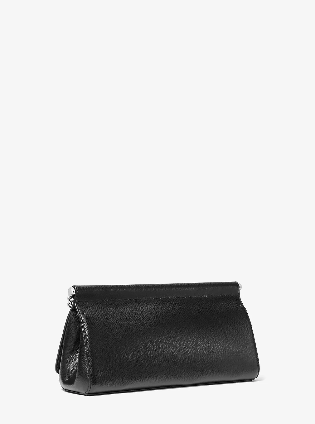 Michael Kors Enveloptas Carmine van leer, middelgroot ZWART Online