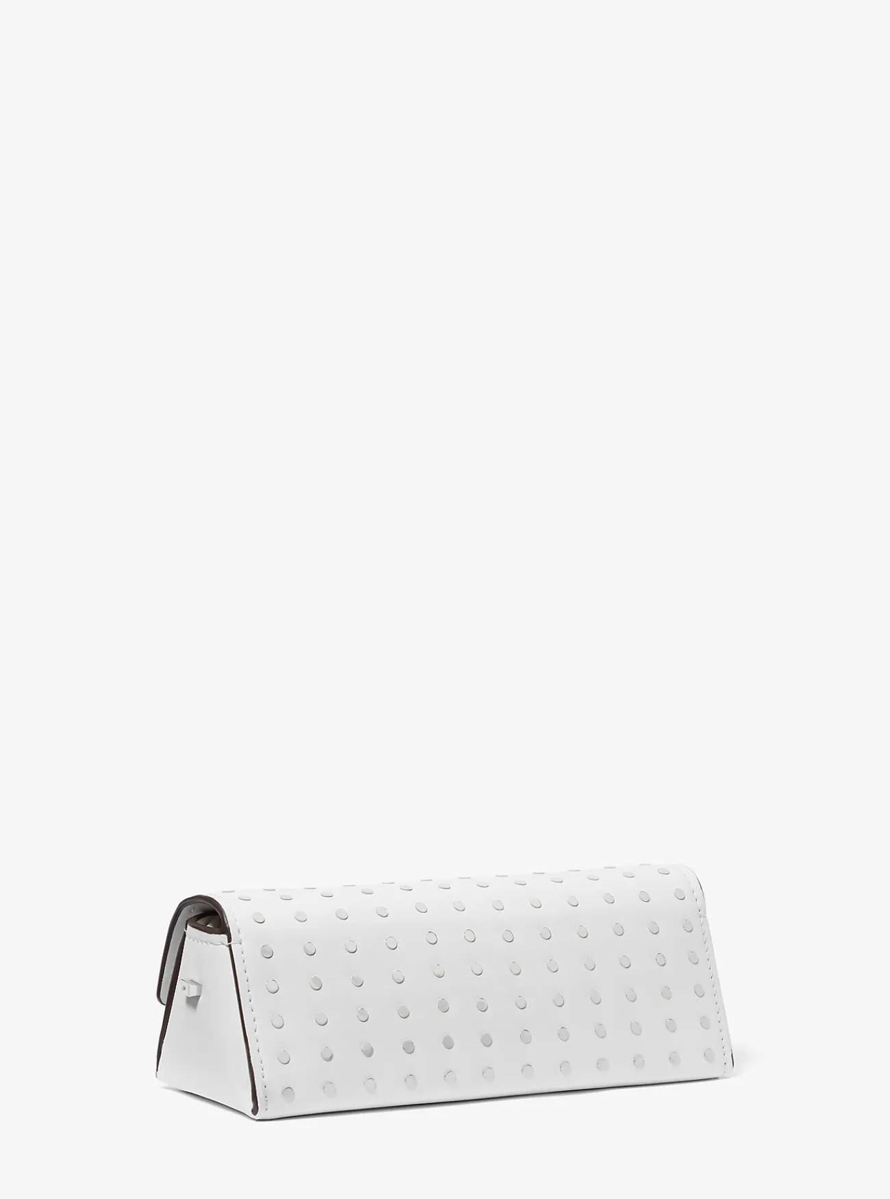 Michael Kors Enveloptas Ludlow van leer met studs, aanpasbaar en klein OPTISCHWIT Online