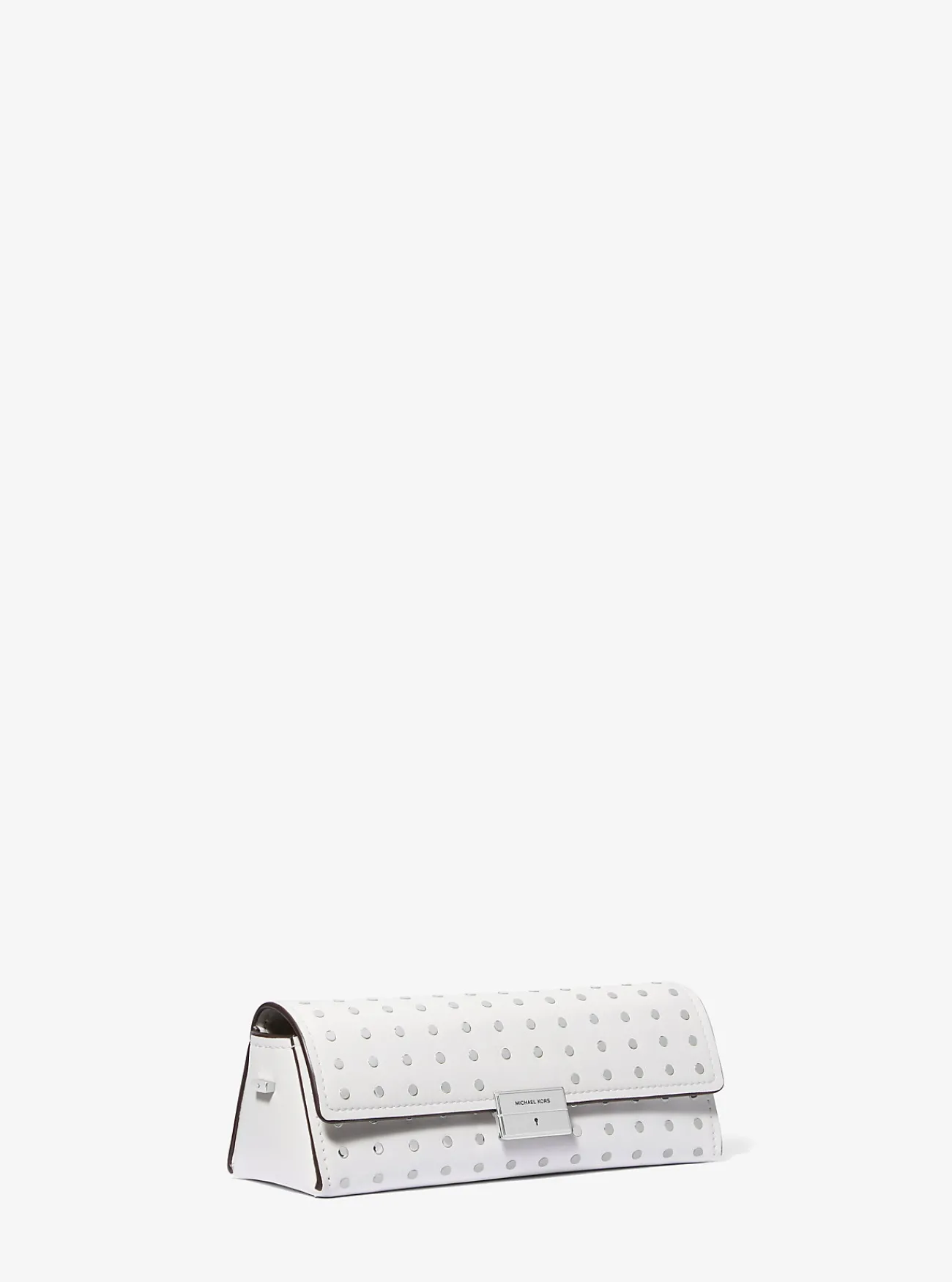 Michael Kors Enveloptas Ludlow van leer met studs, aanpasbaar en klein OPTISCHWIT Online