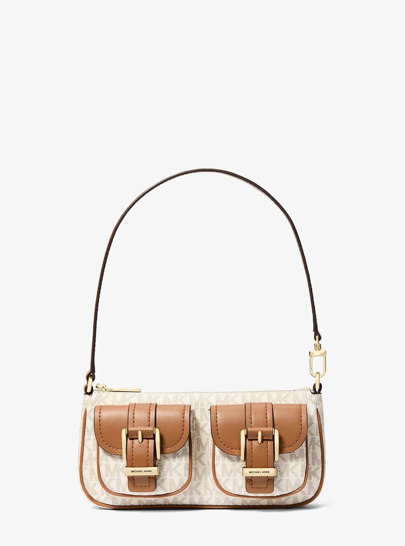 Michael Kors Enveloptas Zoe met kenmerkend logo, klein Sale