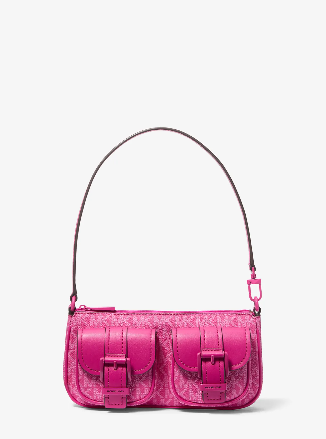 Michael Kors Enveloptas Zoe met kenmerkend logo, aanpasbaar en klein WILDEBES Outlet