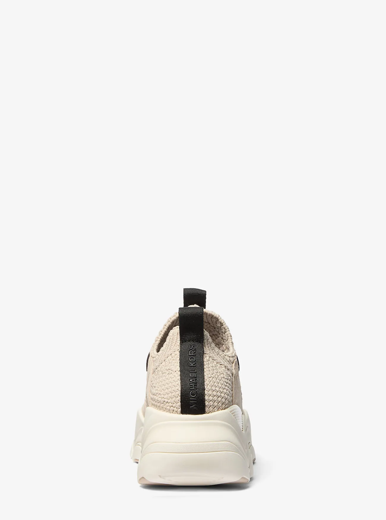 Michael Kors Gebreide sneaker Atlas met stretch LICHTZAND Hot