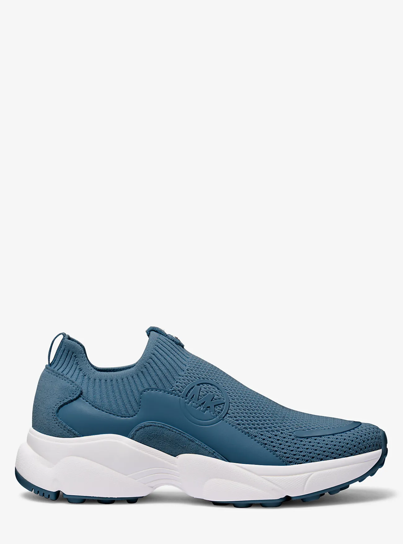 Michael Kors Gebreide sneaker Sami met stretch DONKERCHAMBRAY New